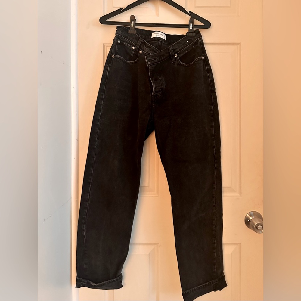 Abercrombie criss cross denim - size US 27